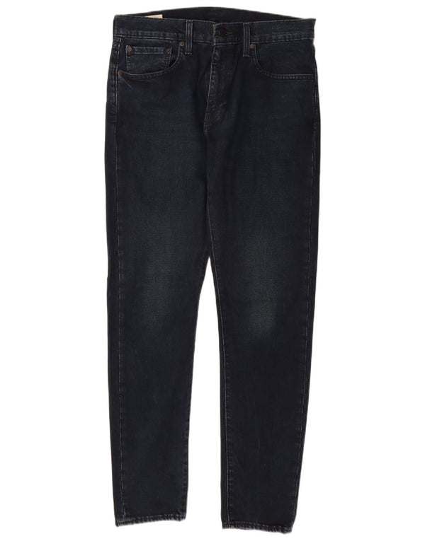 LEVI'S muške 512 uske sužene traperice W32 L32 tamnoplavi pamuk