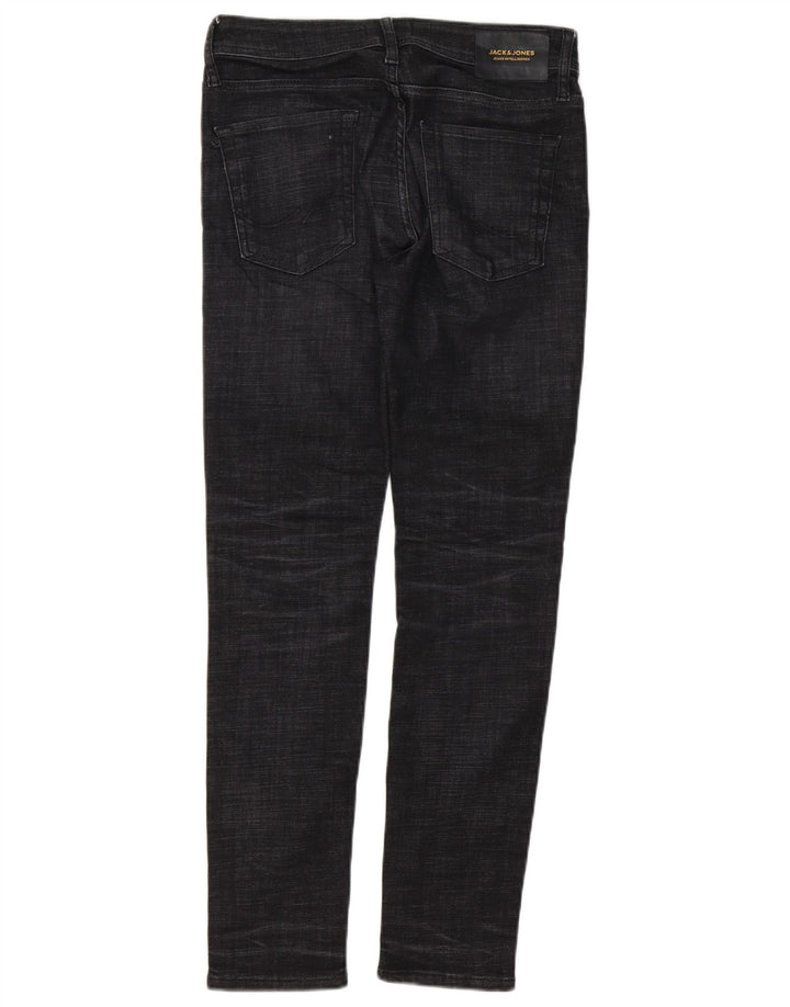 Jack & Jones muške uske traperice Liam W30 L30 sivi pamuk