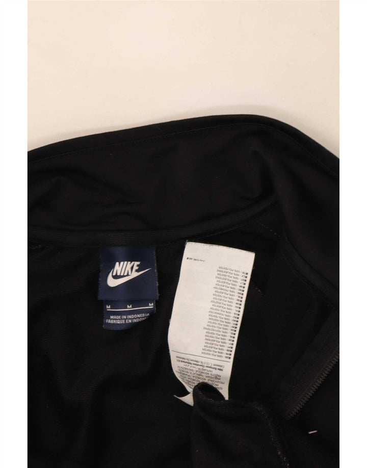 Nike muška gornja jakna trenirke srednje crne boje od poliestera
