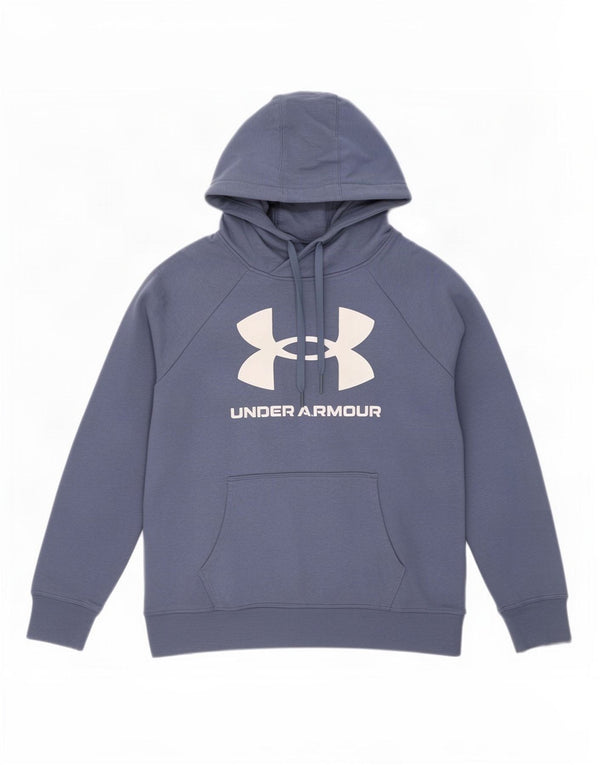 Under Armour muška majica s kapuljačom, veliki plavi pamuk