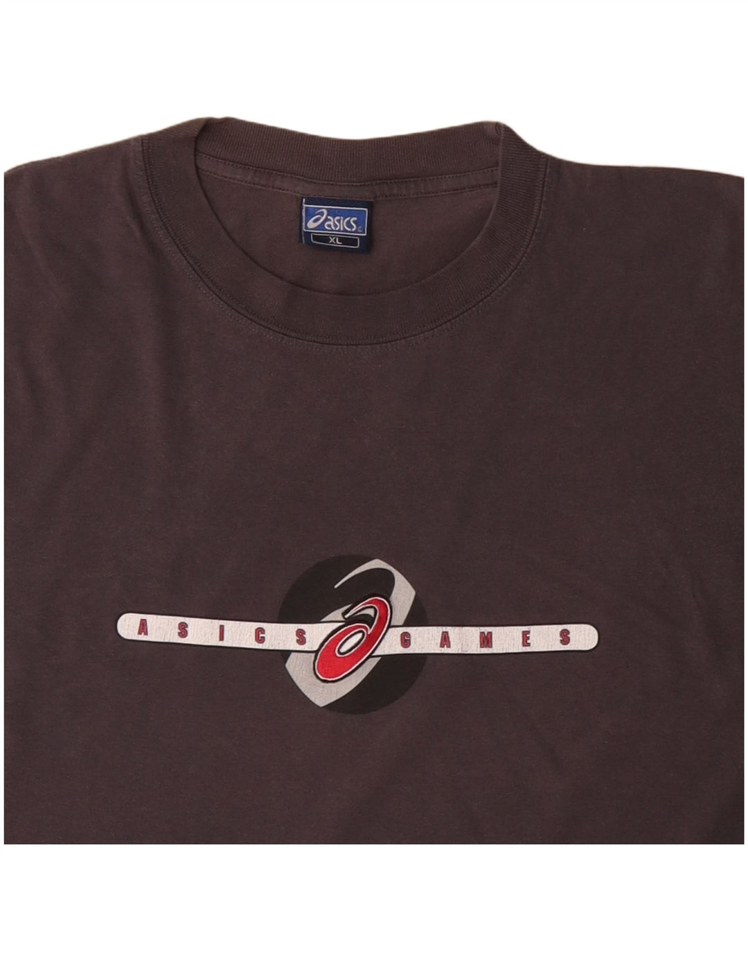 Asics muška majica s grafičkim motivima XL, sivi pamuk