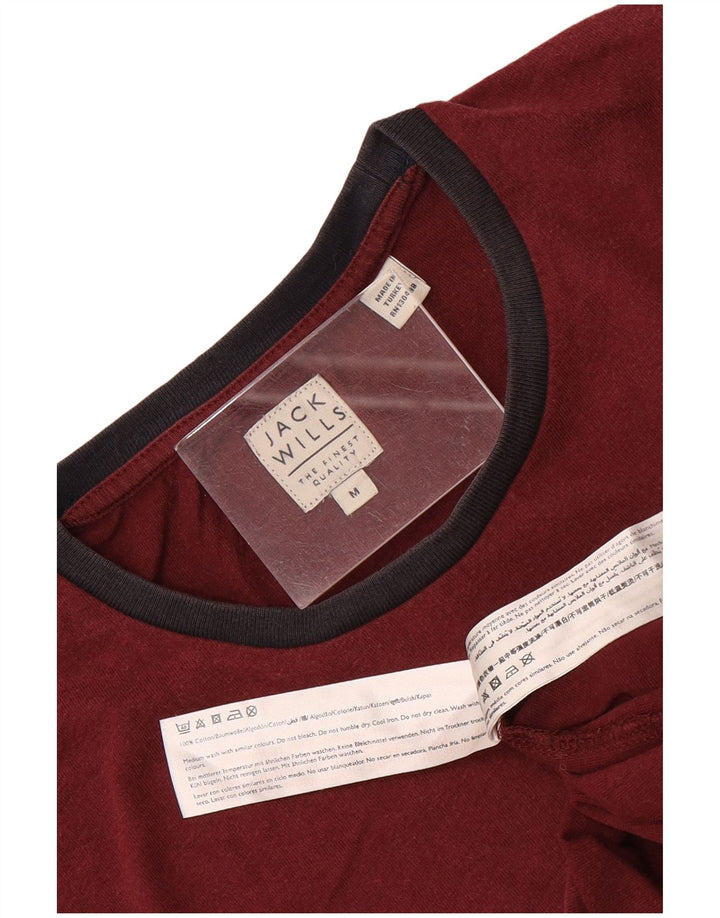 Jack Wills Muška majica kratkih rukava Srednje kestenjasti pamuk