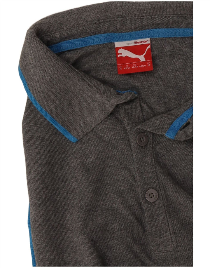 Puma muška polo majica srednje siva