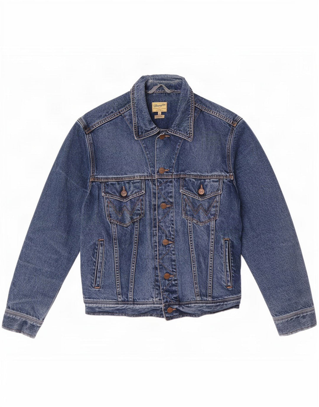 Wrangler muška ležerna traper jakna UK 40 Large Blue