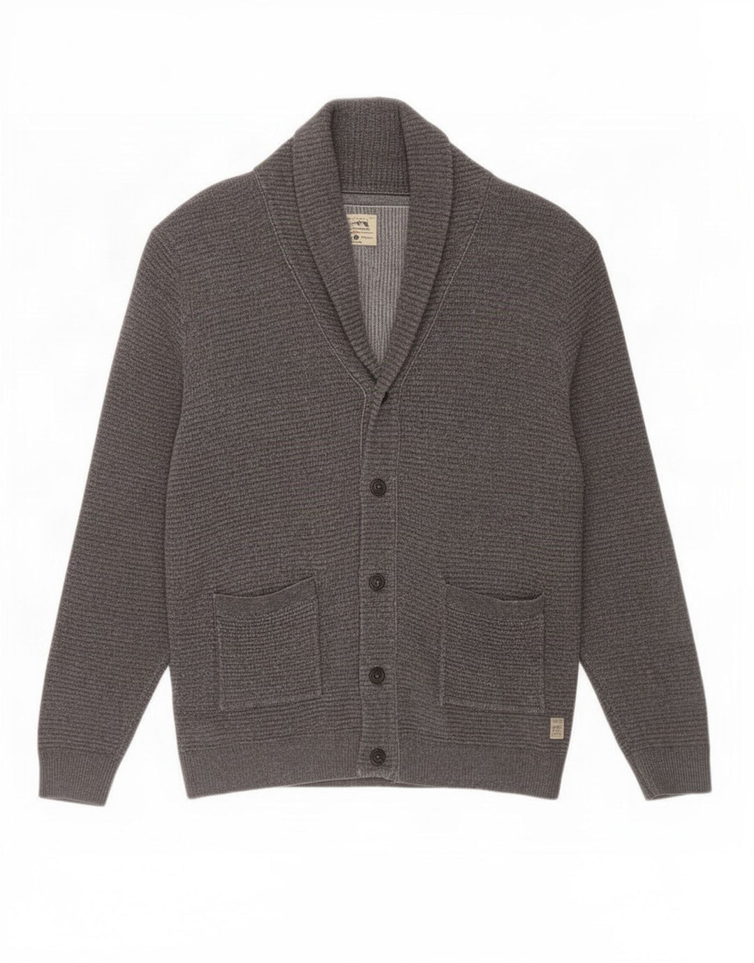 Jack & Jones muški kardigan pulover veliki sivi pamuk