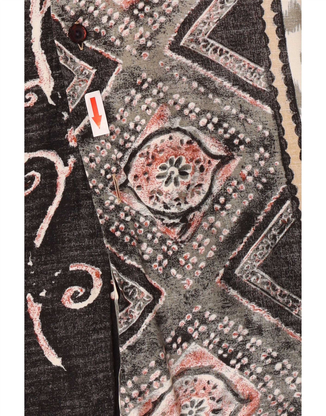 Imperial muška košulja kratkih rukava srednje crna patchwork