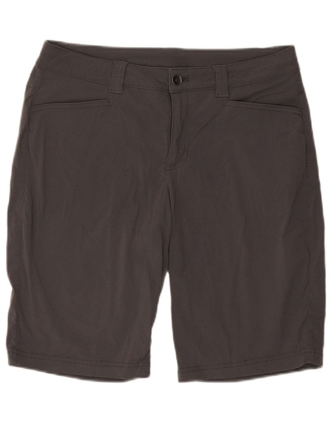 Eddie Bauer ženske planinarske kratke hlače US 10 Large W32 sivi najlon