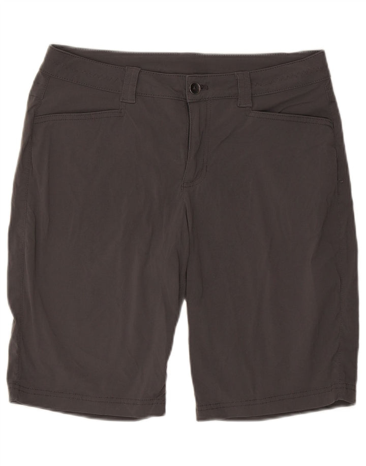 Eddie Bauer ženske planinarske kratke hlače US 10 Large W32 sivi najlon