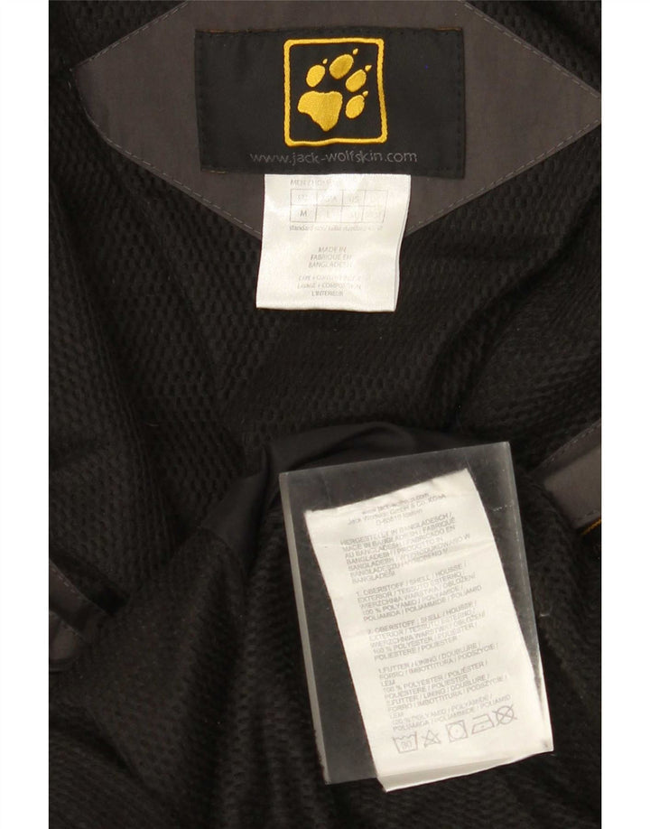 Jack Wolfskin muška kišna jakna UK 36/38 srednje siva poliamid u boji
