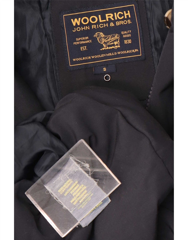 Woolrich ženski podstavljeni kaput UK 10 Mali tamnoplavi poliamid