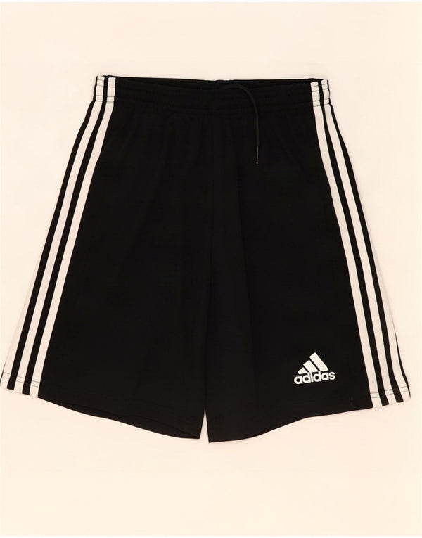 Adidas Boys Aeroready Sport Shorts 9-10 Years Small Black Polyester