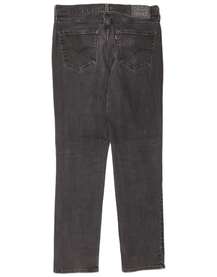 Levi's muške 541 ravne traperice W34 L36 sivi pamuk