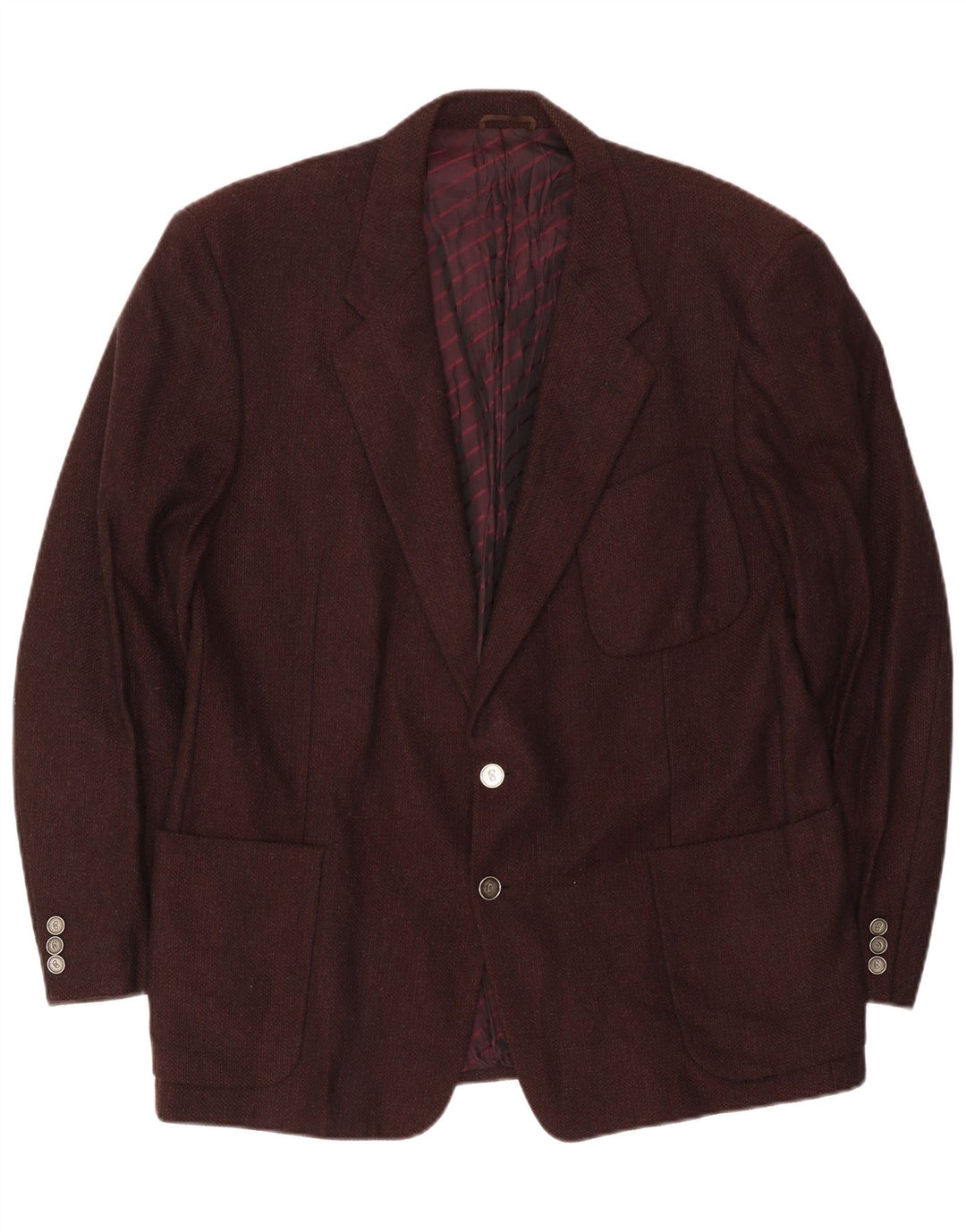 Cerruti 1881 Muška jakna sa 2 gumba UK 40 Large Brown Lambswool