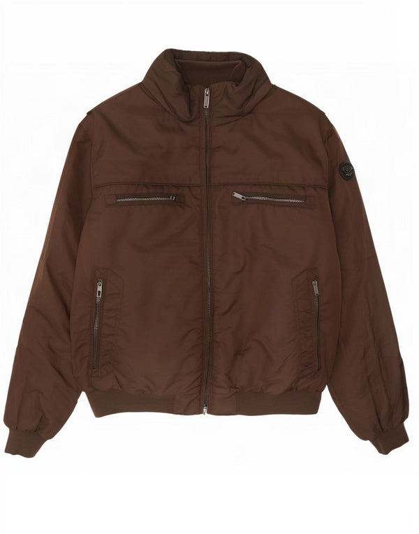 Fordocks muška bomber jakna s kapuljačom UK 46 3XL smeđi najlon