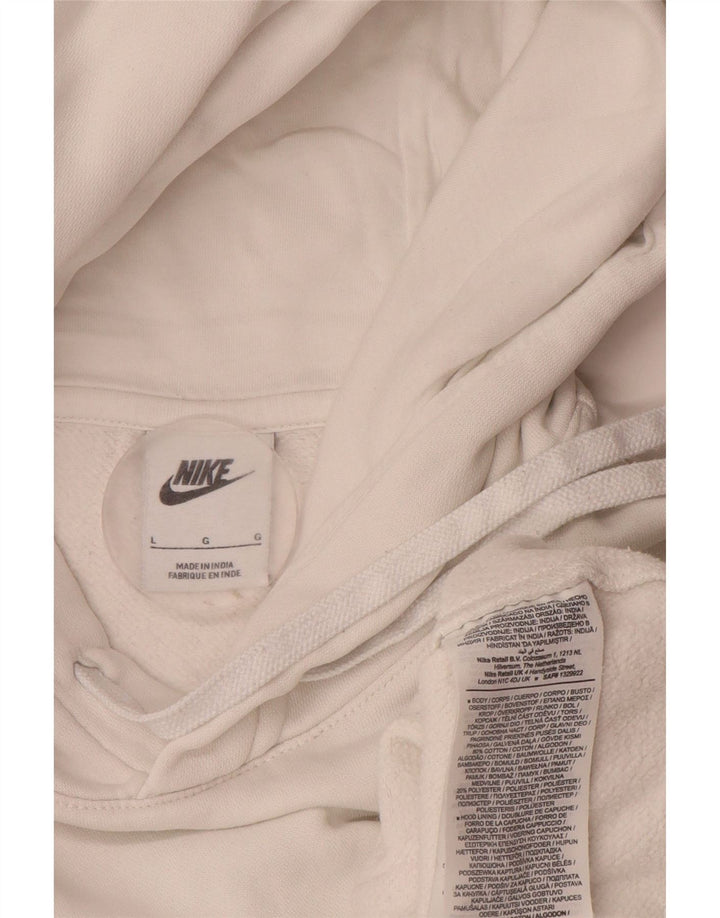 Nike muška majica s kapuljačom, veliki bijeli pamuk