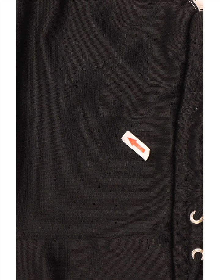 Nike ženske kratke sportske hlače s grafičkim motivima UK 14 srednje crne poliesterske boje