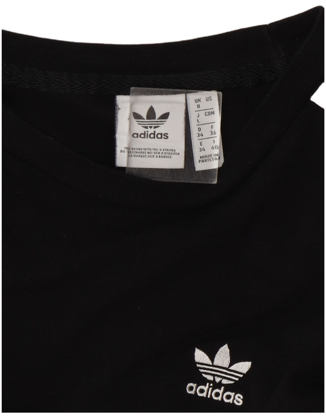 Adidas ženska majica dugih rukava UK 8 mala crna
