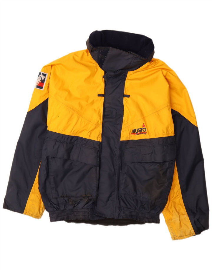 Musto skijaška jakna UK 40 Large Yellow Colourblock najlon