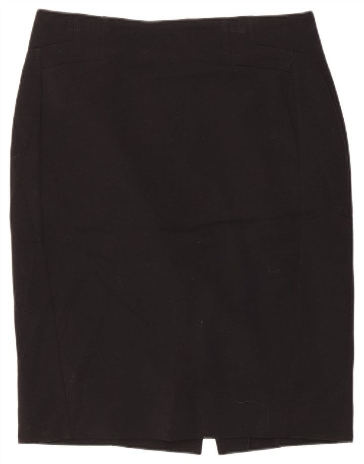Marks & Spencer ženska pencil suknja UK 12 srednje W32 crni poliester