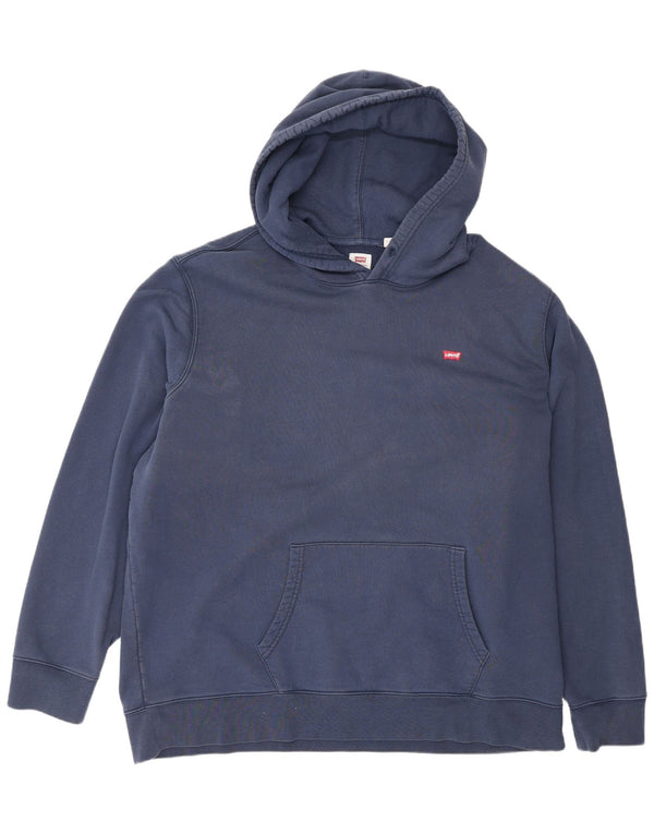 Levi's standardna muška majica s kapuljačom 2XL tamnoplavi pamuk