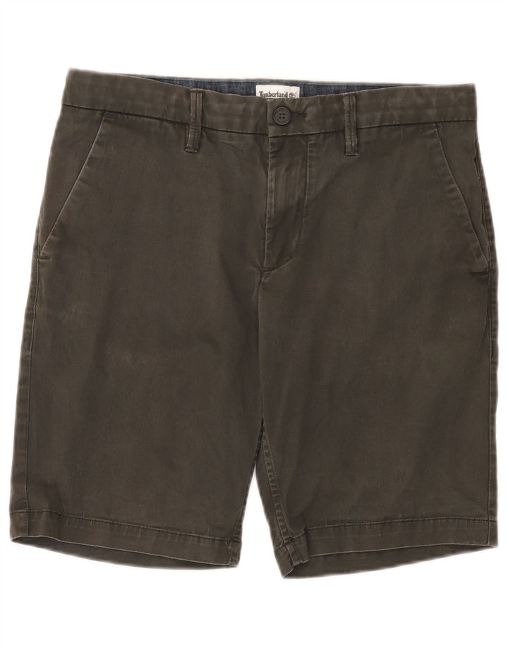 Timberland muške chino kratke hlače W32 srednje sivi pamuk