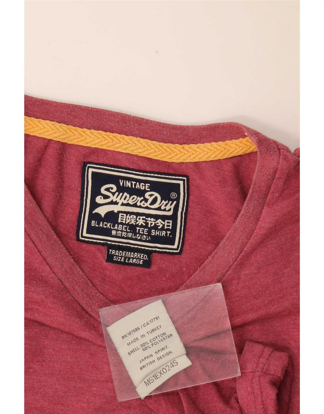 Superdry muška majica s grafičkim motivima, veliki crveni pamuk