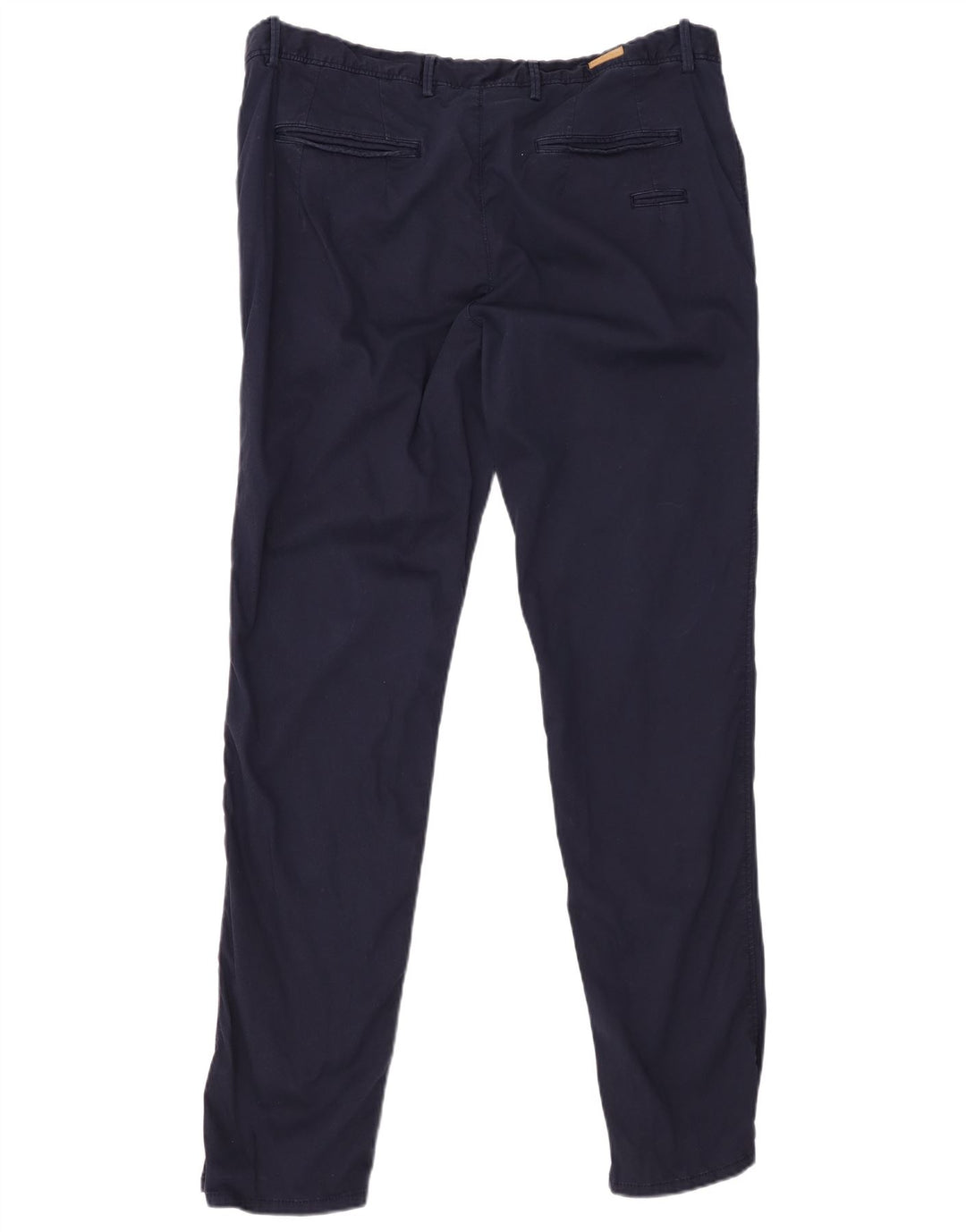 MASSIMO DUTTI Muške uske chino hlače EU 46 XL W36 L32 tamnoplavi pamuk