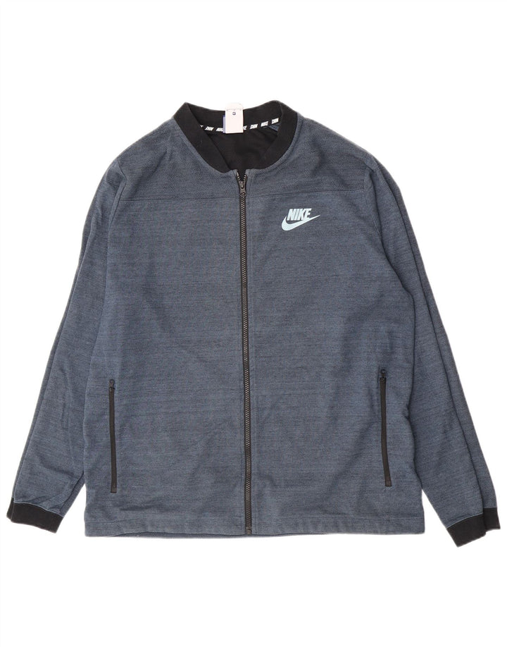 Nike muška gornja jakna za trenirku XL plavi flekasti pamuk