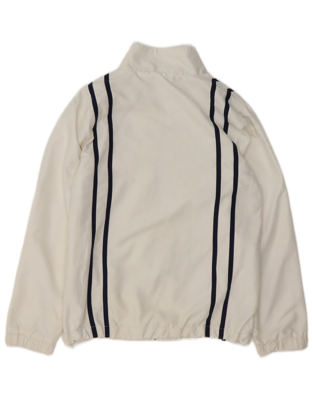 FILA Boys White Line Gornja jakna trenirke 8-9 godina bijeli poliester
