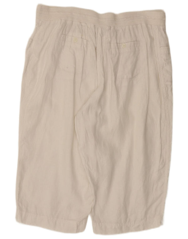 Marks & Spencer Ženske Autograph Bermuda kratke hlače UK 18 XL W36 Bijele