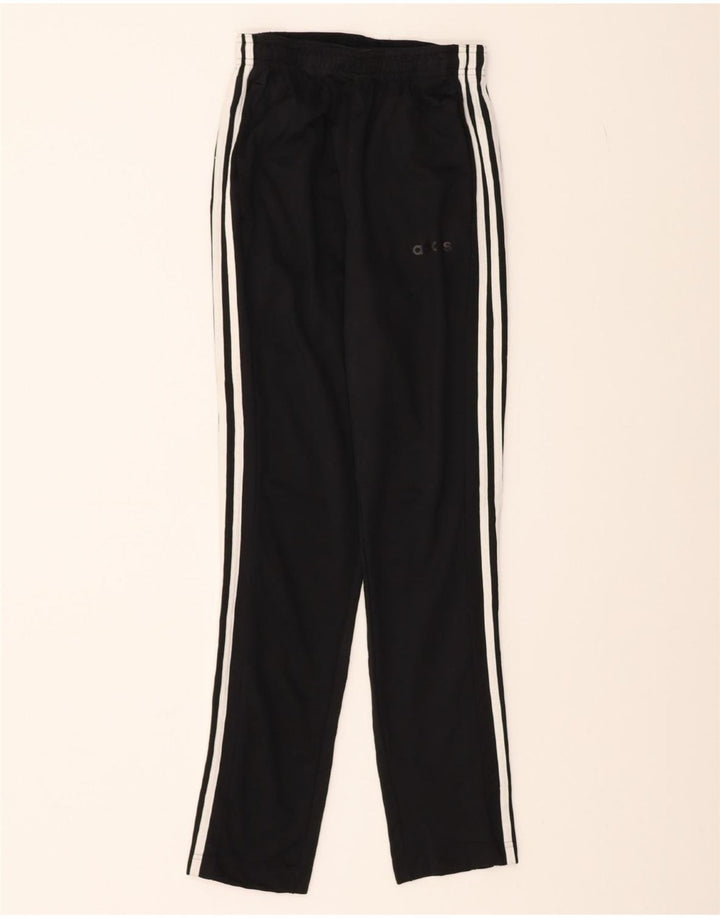 ADIDAS Womens Tracksuit Trousers UK 8 Small  Black Polyester Vintage Adidas and Second-Hand Adidas from Messina Hembry 