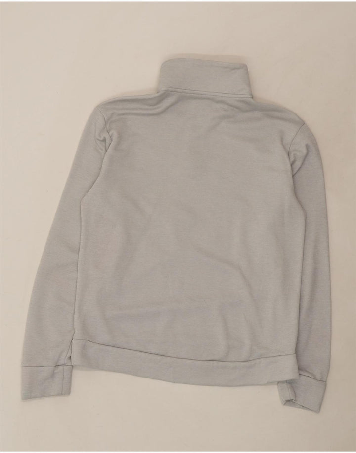 UNDER ARMOUR Mens Zip Neck Sweatshirt Jumper Small Blue Polyester Vintage Under Armour and Second-Hand Under Armour from Messina Hembry 