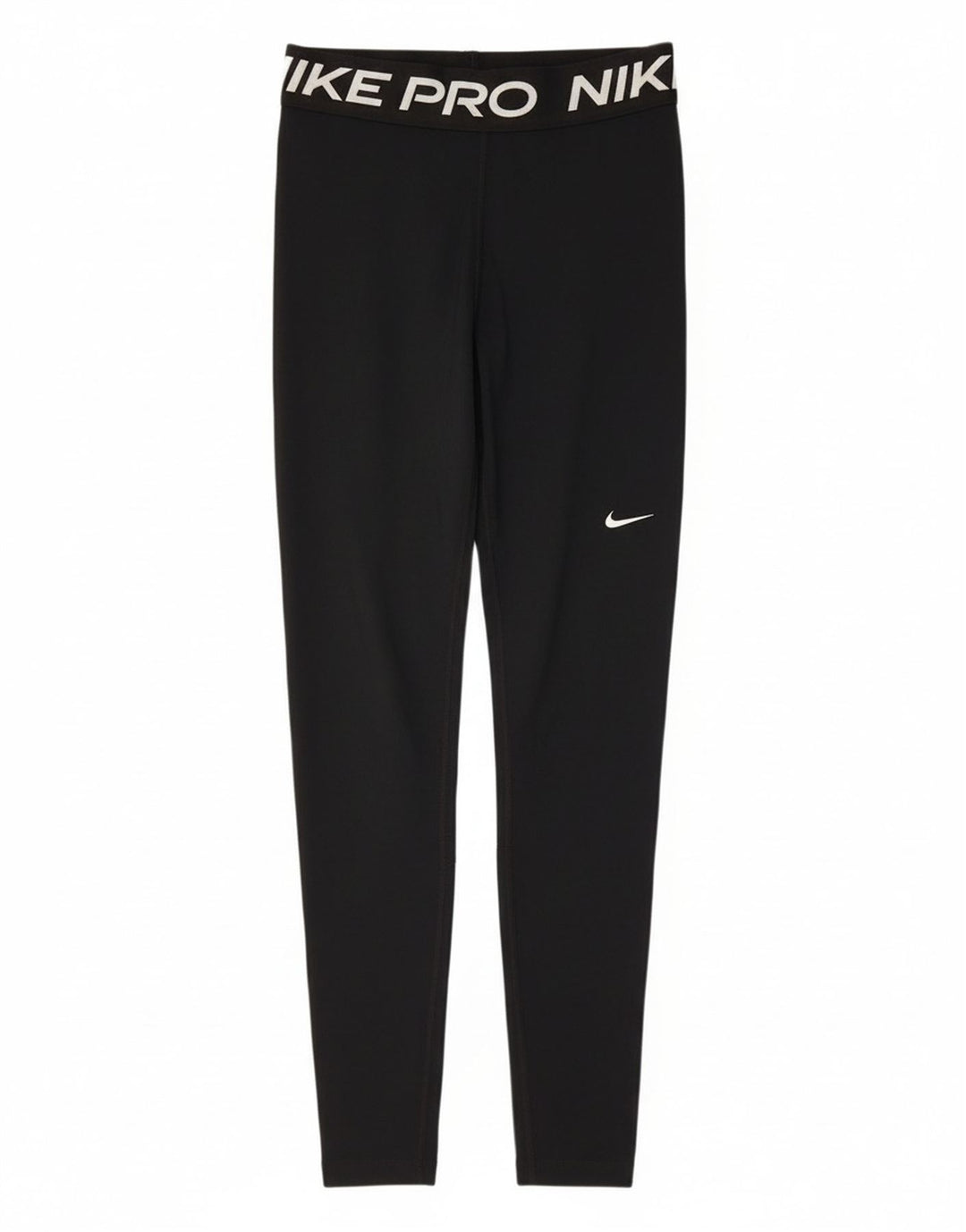 Nike ženske grafičke tajice UK 8 male crne poliesterske