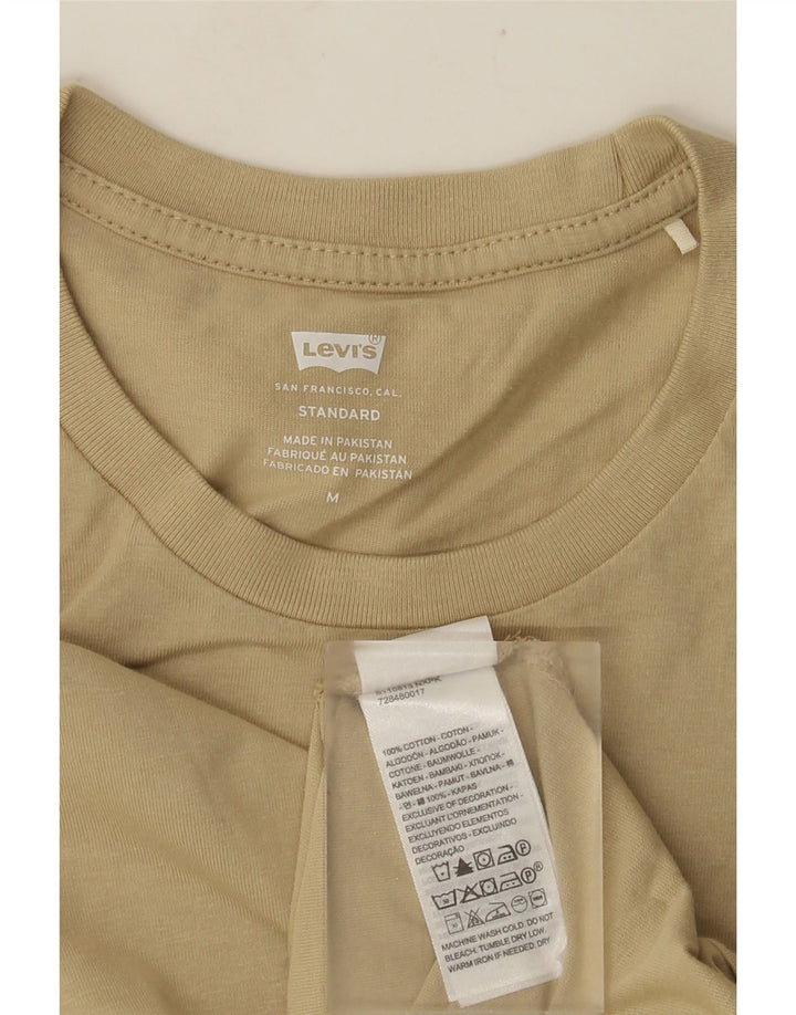 LEVI'S Standardna muška majica dugih rukava srednje bež pamuk