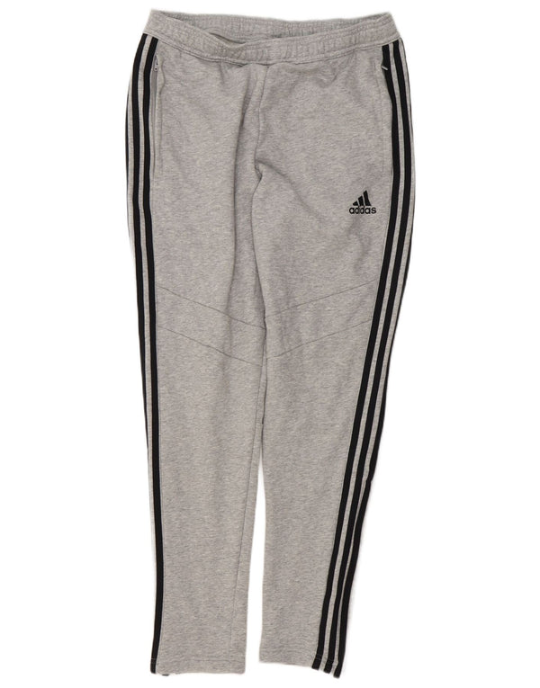 Adidas muške trenirke srednje sive pamučne hlače