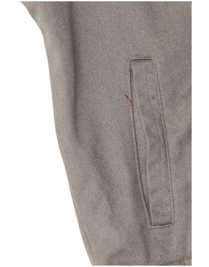 Puma ženska gornja jakna trenirke UK 12 poliester srednje sive boje