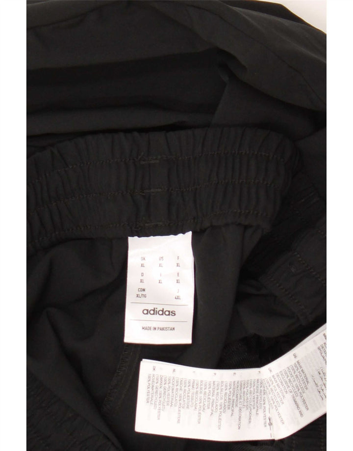 Adidas muške trenirke XL crne poliesterske hlače