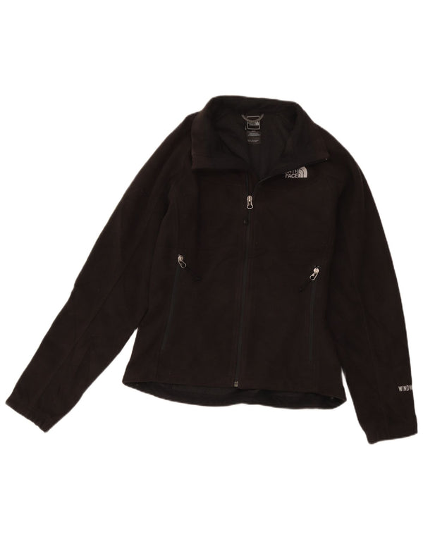 The North Face Womens Fleece Jacket UK 12 Medium Black Polyester