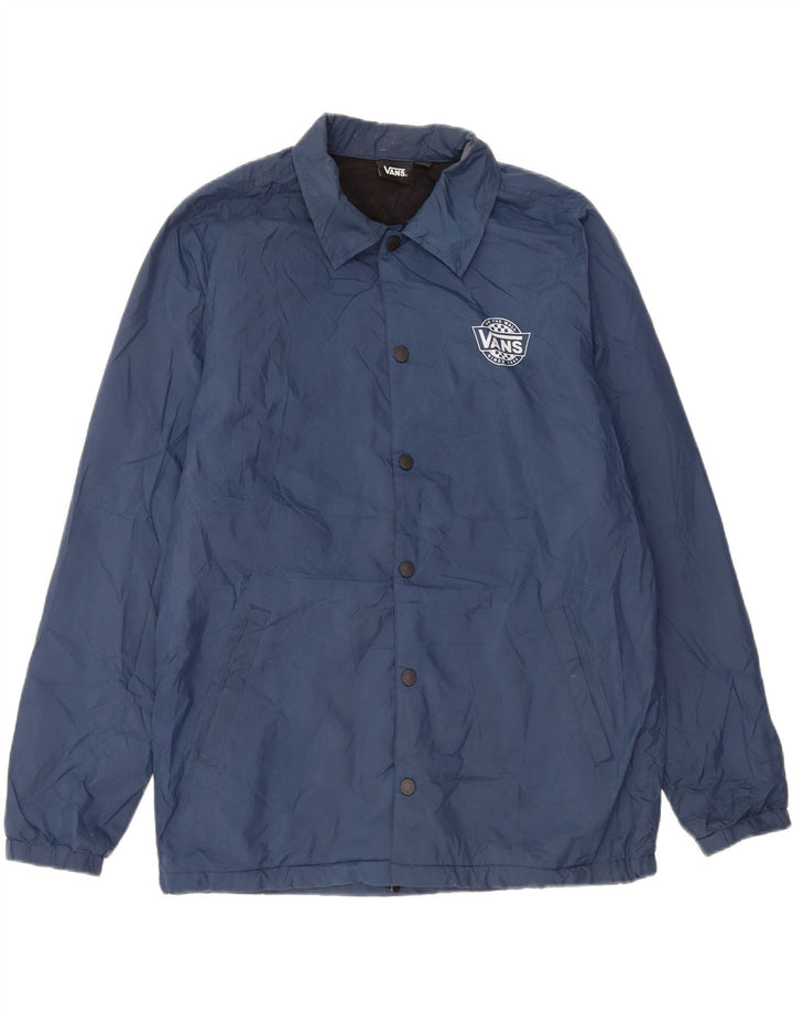 Vans muška bomber jakna s grafičkim motivima UK 38 srednje tamnoplavi poliester