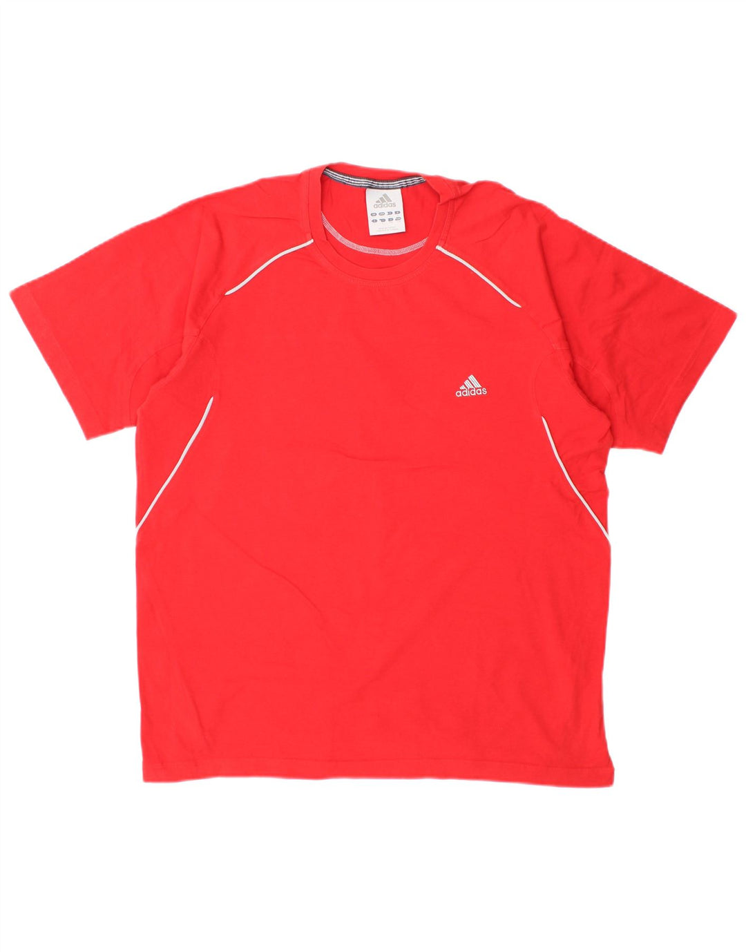 Adidas muška majica kratkih rukava velika crvena pamuk
