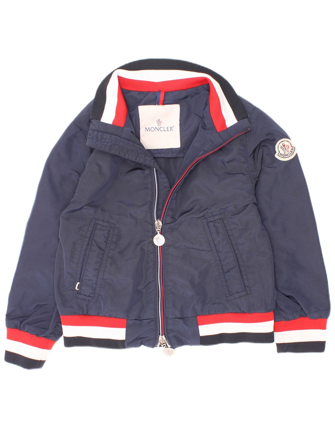 Moncler Bomber jakna za dječake 3-4 godine od tamnoplavog poliamida