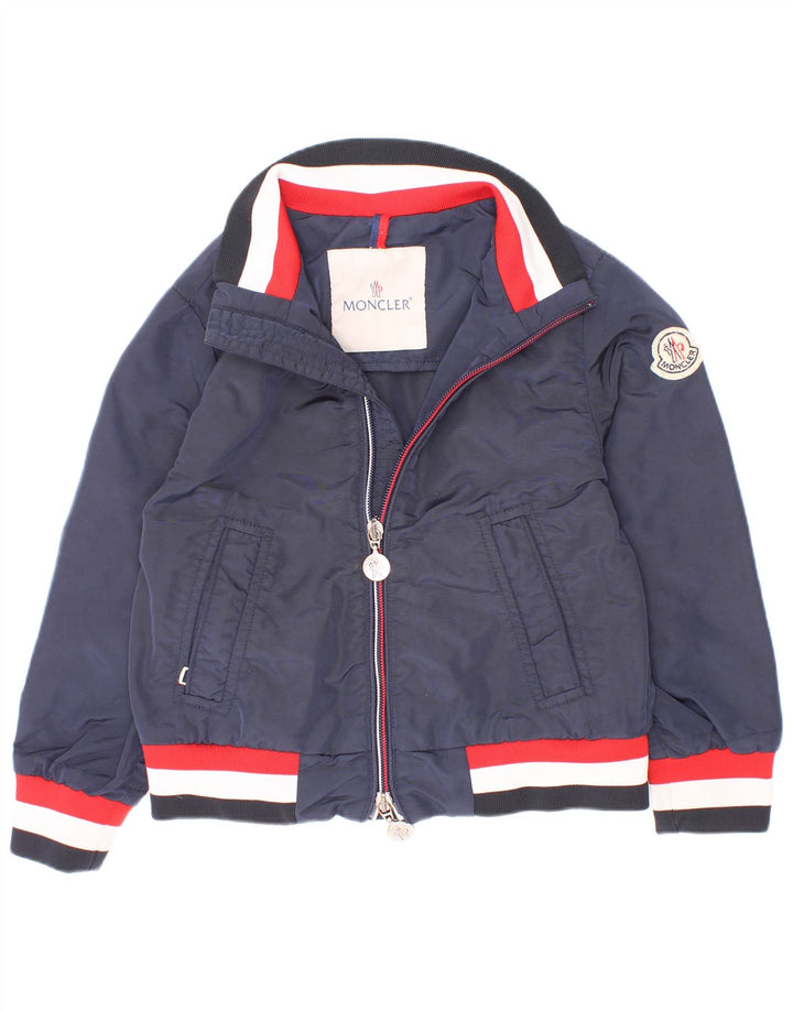 Moncler Bomber jakna za dječake 3-4 godine od tamnoplavog poliamida