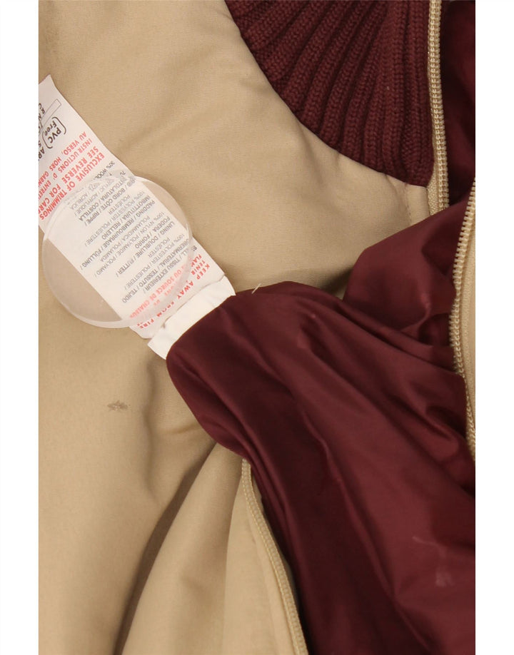 Puma ženska bomber jakna UK 16 Large Beige Colourblock Poliester