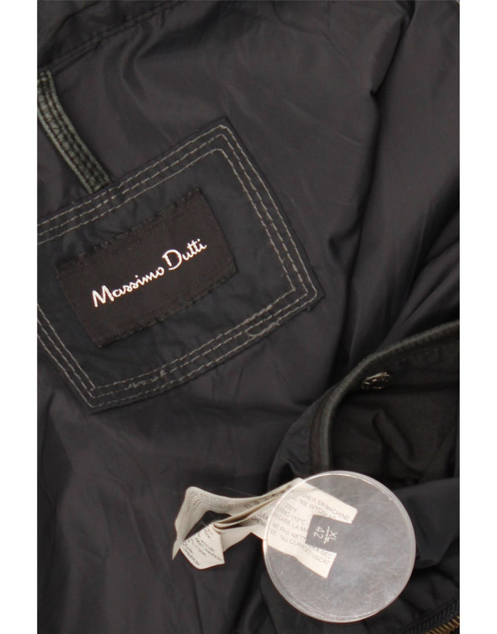MASSIMO DUTTI muška pomoćna jakna UK 42 XL crni najlon