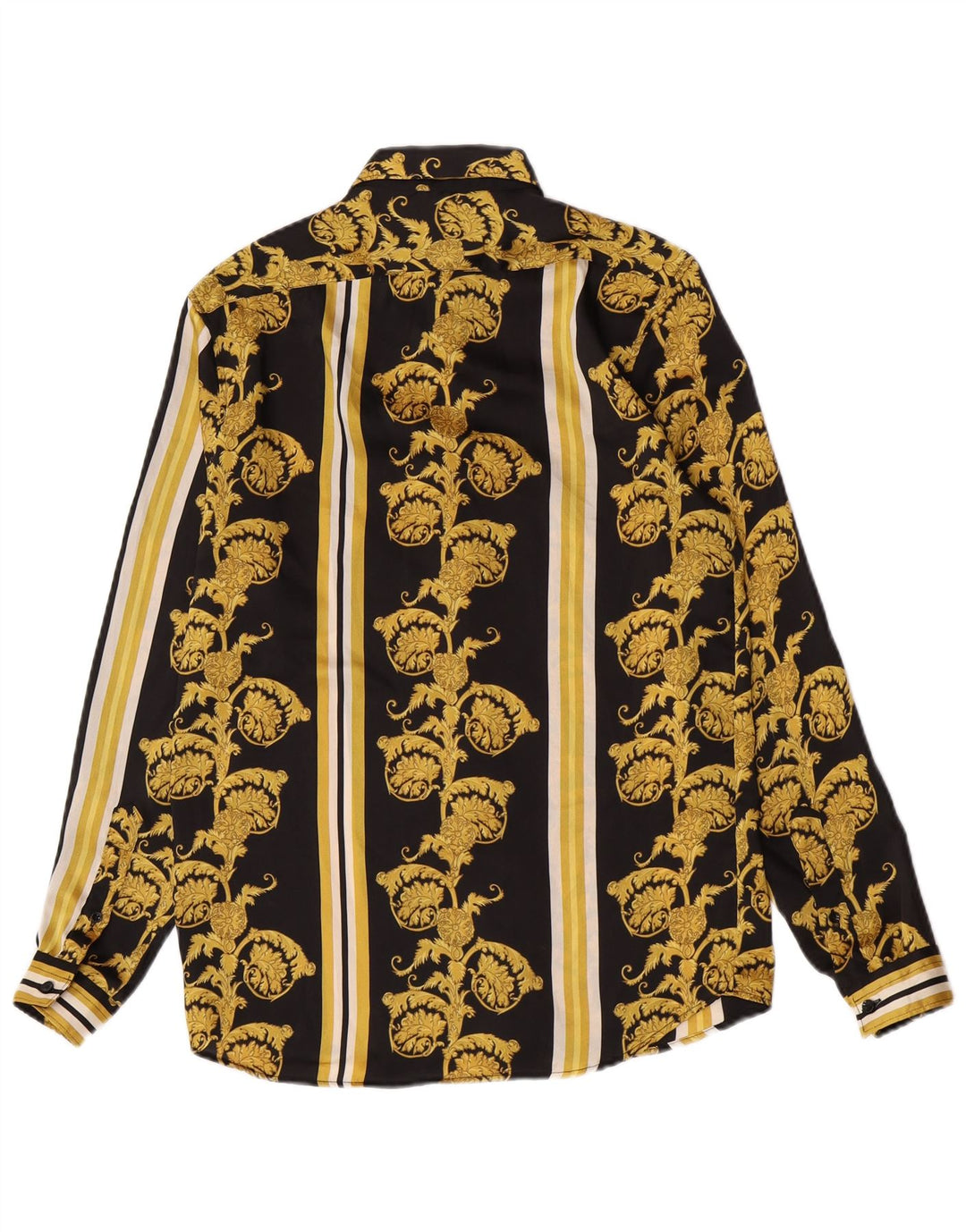 Zara muška majica standardnog kroja Mala crna paisley boja