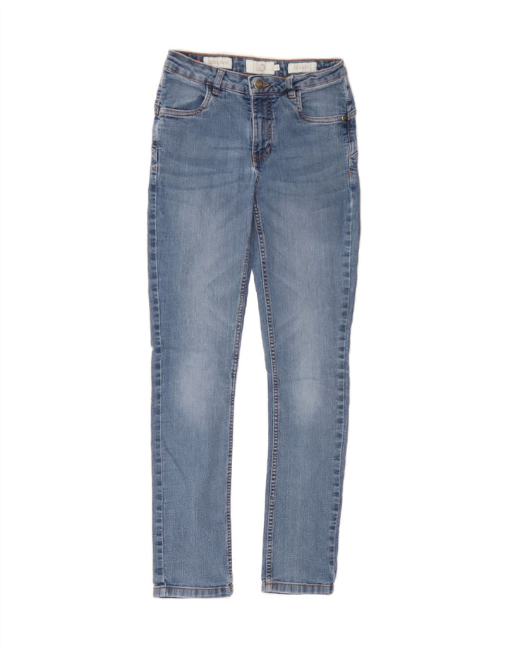 DACK'S Womens Regular Fit Skinny Jeans IT 42 Medium W30 L30 Blue Cotton Vintage Dack's and Second-Hand Dack's from Messina Hembry 