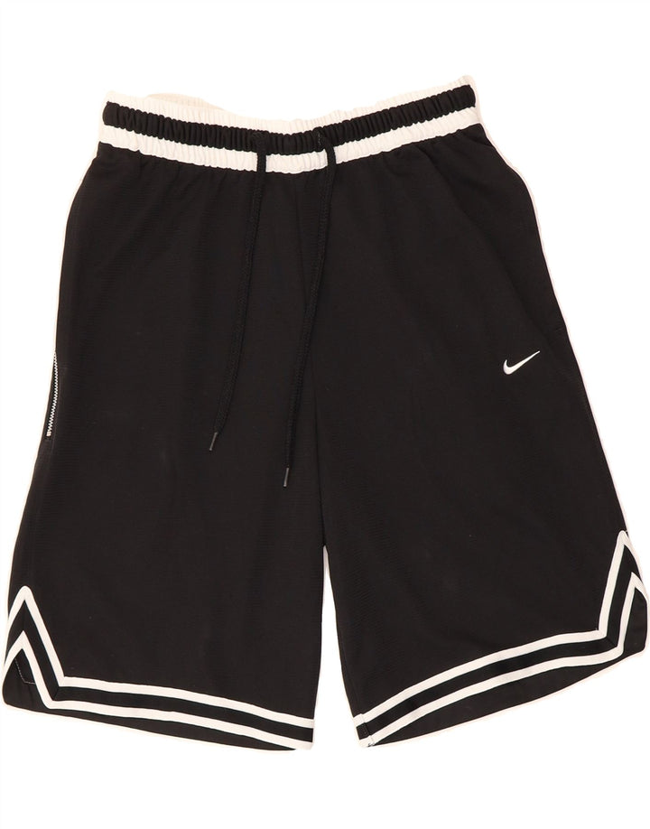 NIKE Mens Sport Shorts Small  Black Polyester Vintage Nike and Second-Hand Nike from Messina Hembry 