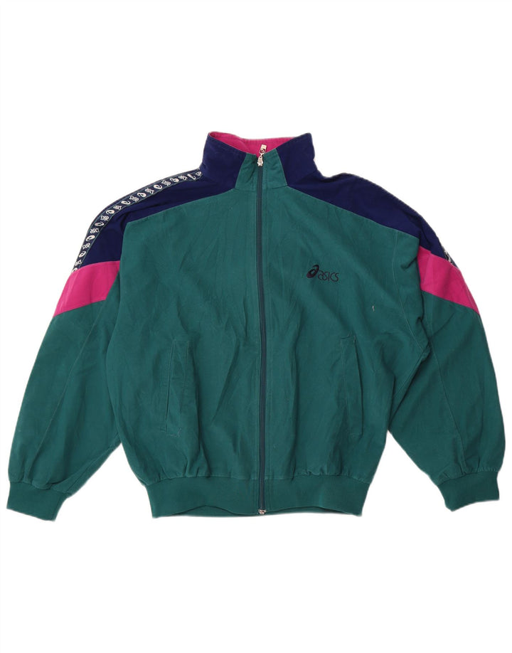 Asics muška gornja jakna trenirke IT 48 srednje zelene boje