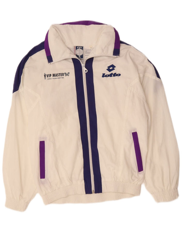 LOTTO ženska gornja jakna prevelike trenirke UK 14 srednje bijele boje