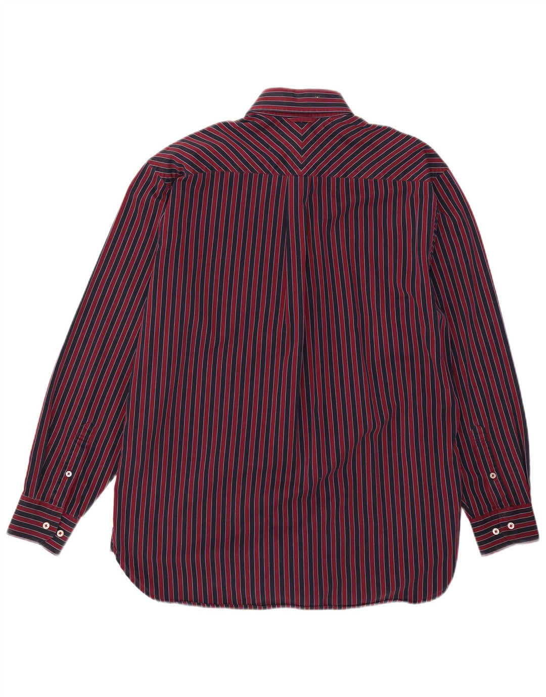 Tommy Hilfiger muška majica na male crvene pruge, pamuk